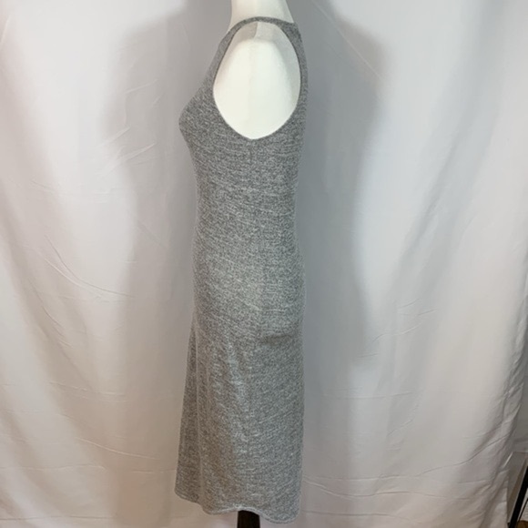 Wilfred Free Aritzia Light Grey Maxi Bodycon Dress - Picture 3 of 9